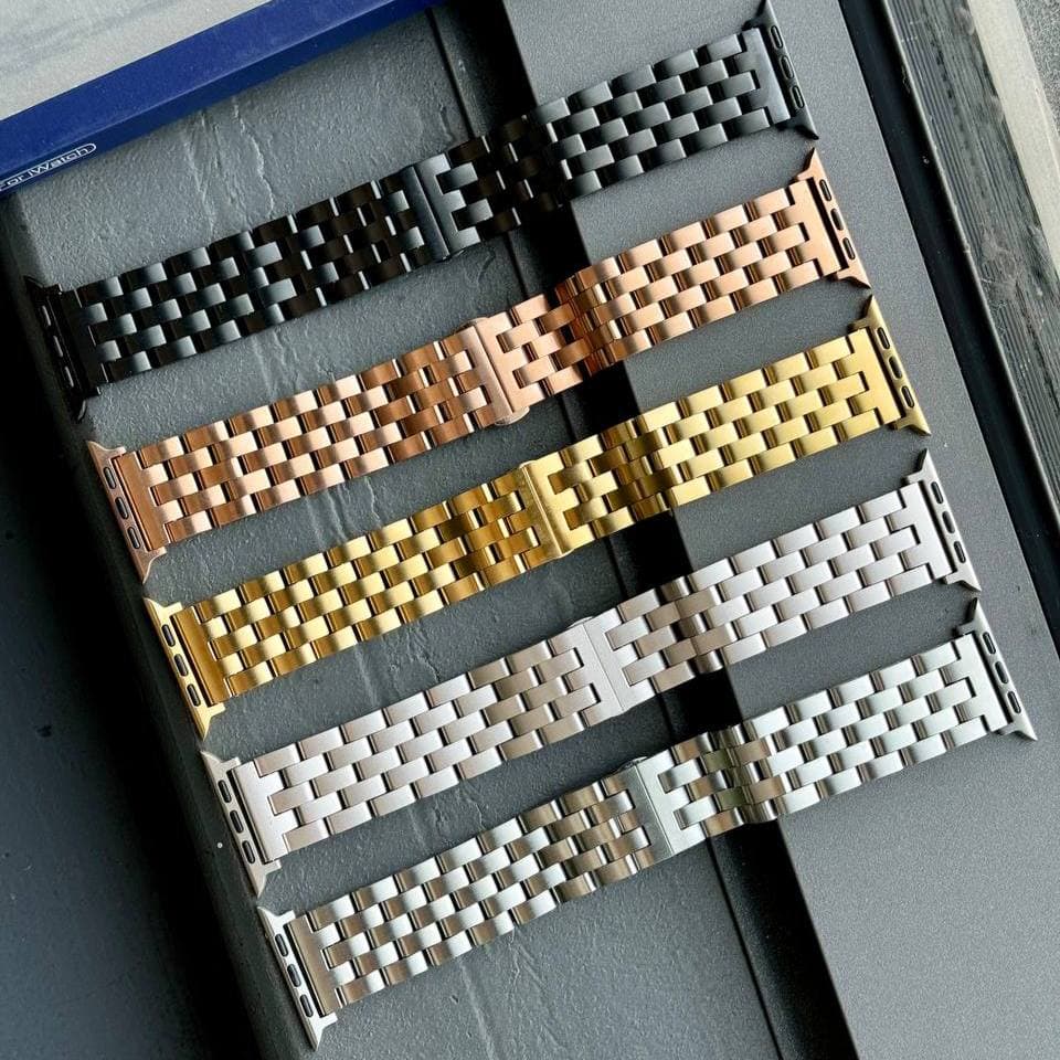 بند اپل واچ استیل رولکس5 بید