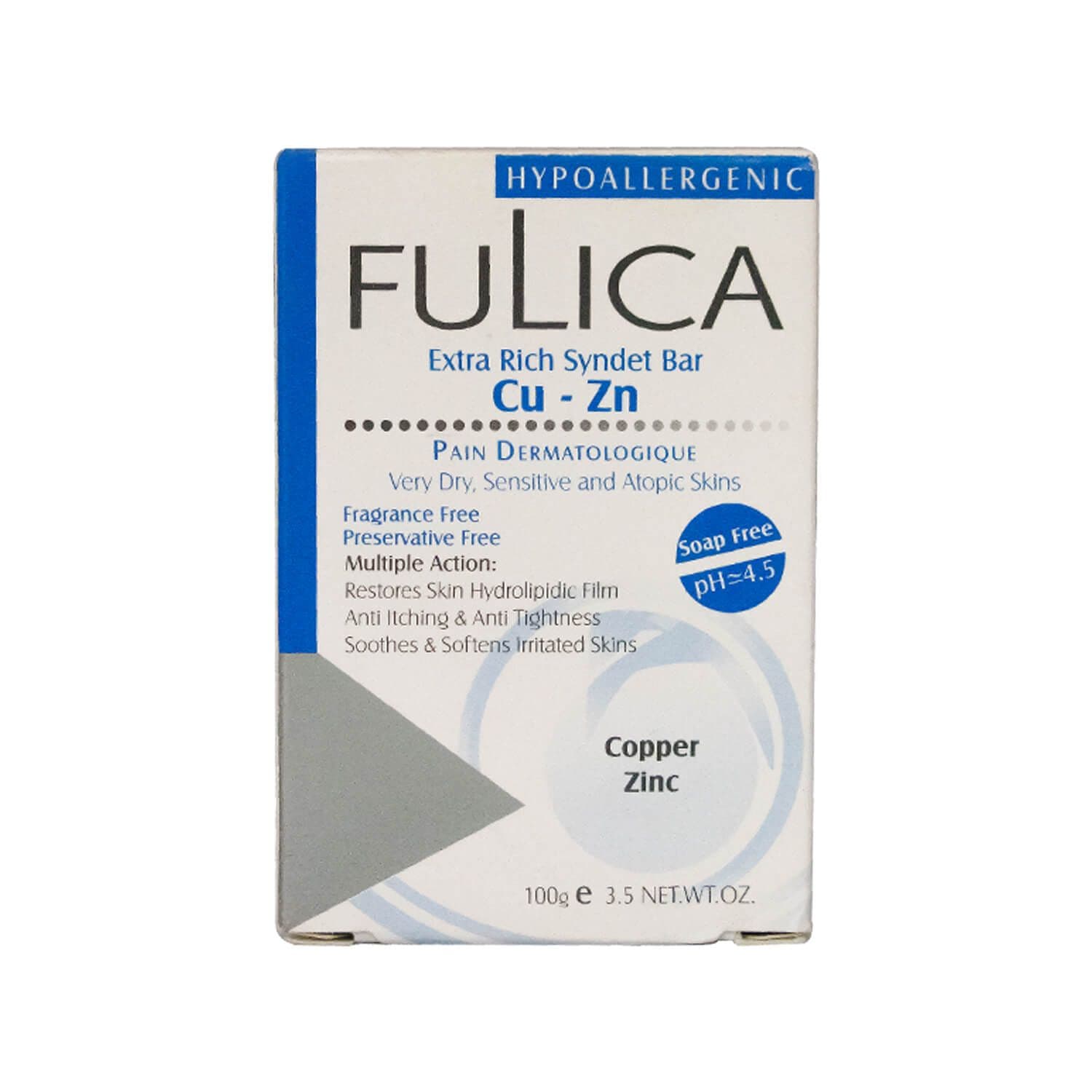 پن شستشو فولیکا مناسب پوست های خیلی خشک و حساس وزن 100 گرم