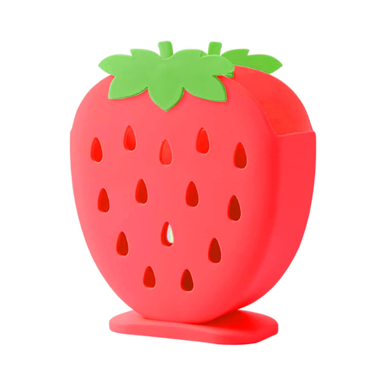 جا قاشقی رومیزی طرح توت فرنگی