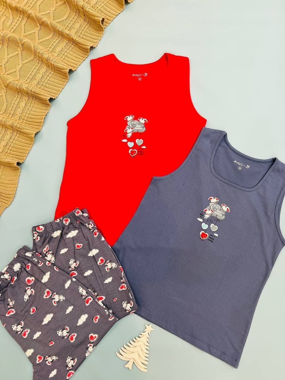 تاپ و شلوارک خرگوش