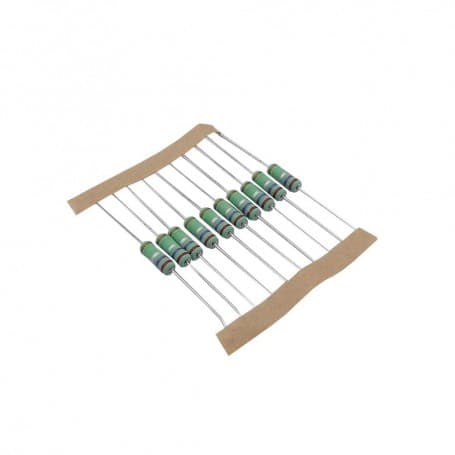 مقاومت متال اکسید 180K اهم 2W کره ای مارک ABCO سری MORS بسته 50 تایی