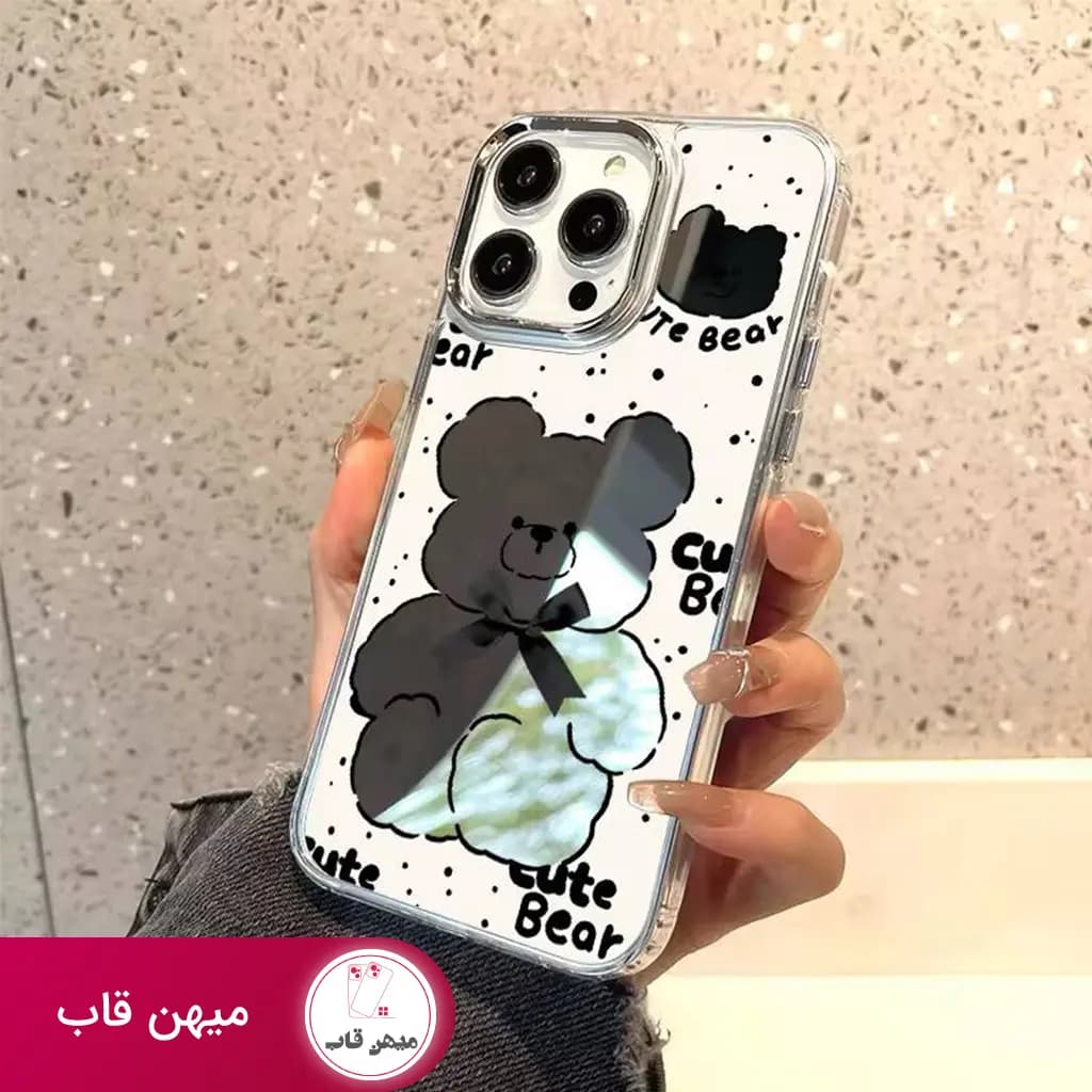 قاب گوشی آیفون BEAR آیینه ای - کد (۳۸۷۷۱)