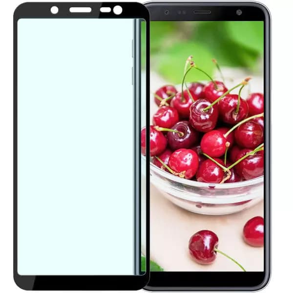 گلس فول چسب سامسونگ J6 Plus