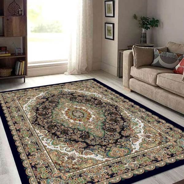 کاور فرش سنتی نگین ترمه مدل 345