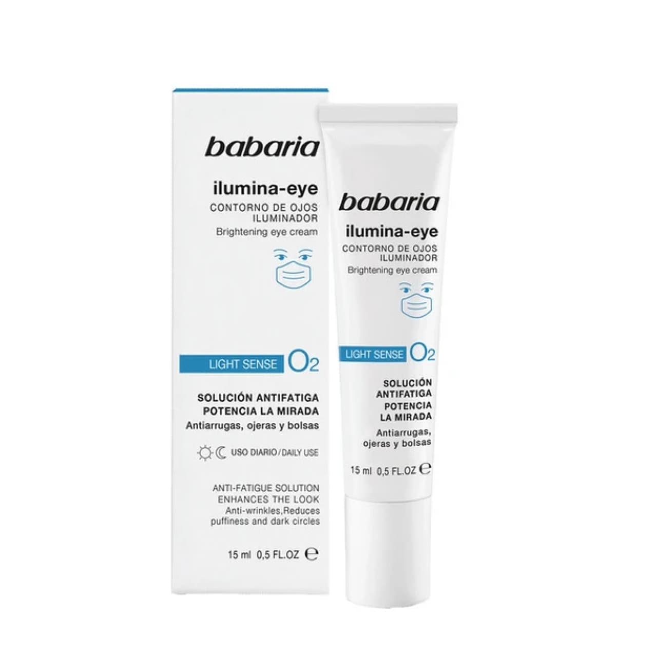 دور چشم سه کاره باباریا مدل Ilumina-Eye حجم 15 میلی لیتر