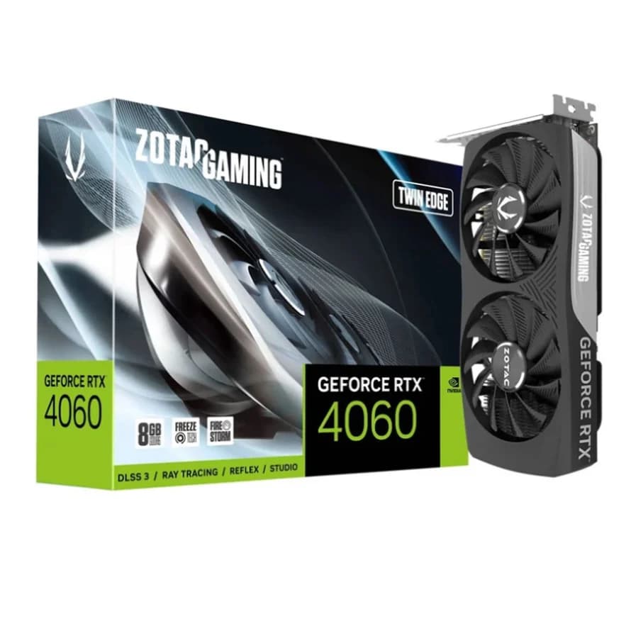 کارت گرافیک زوتک مدل GeForce RTX 4060 8GB Twin Edge