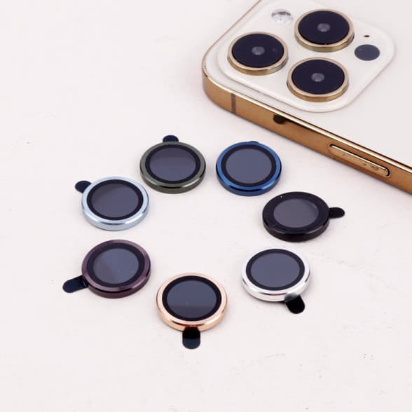 محافظ لنز دوربین مدل رینگی فلزی مناسب برای گوشی موبایل Iphone 14 Pro Max