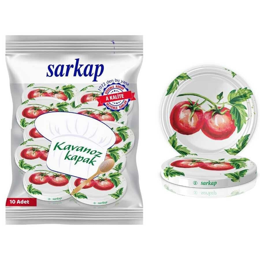 درب بانکه فلزی سرکاپ طرح Hijyenik بسته ۱۰ عددی