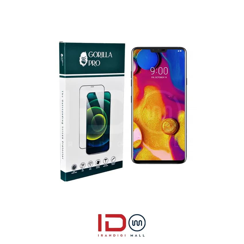 گلس و محافظ هیدروژلی (شفاف) نمایشگر گوشی ال جی مدل LG V40 ThinQ