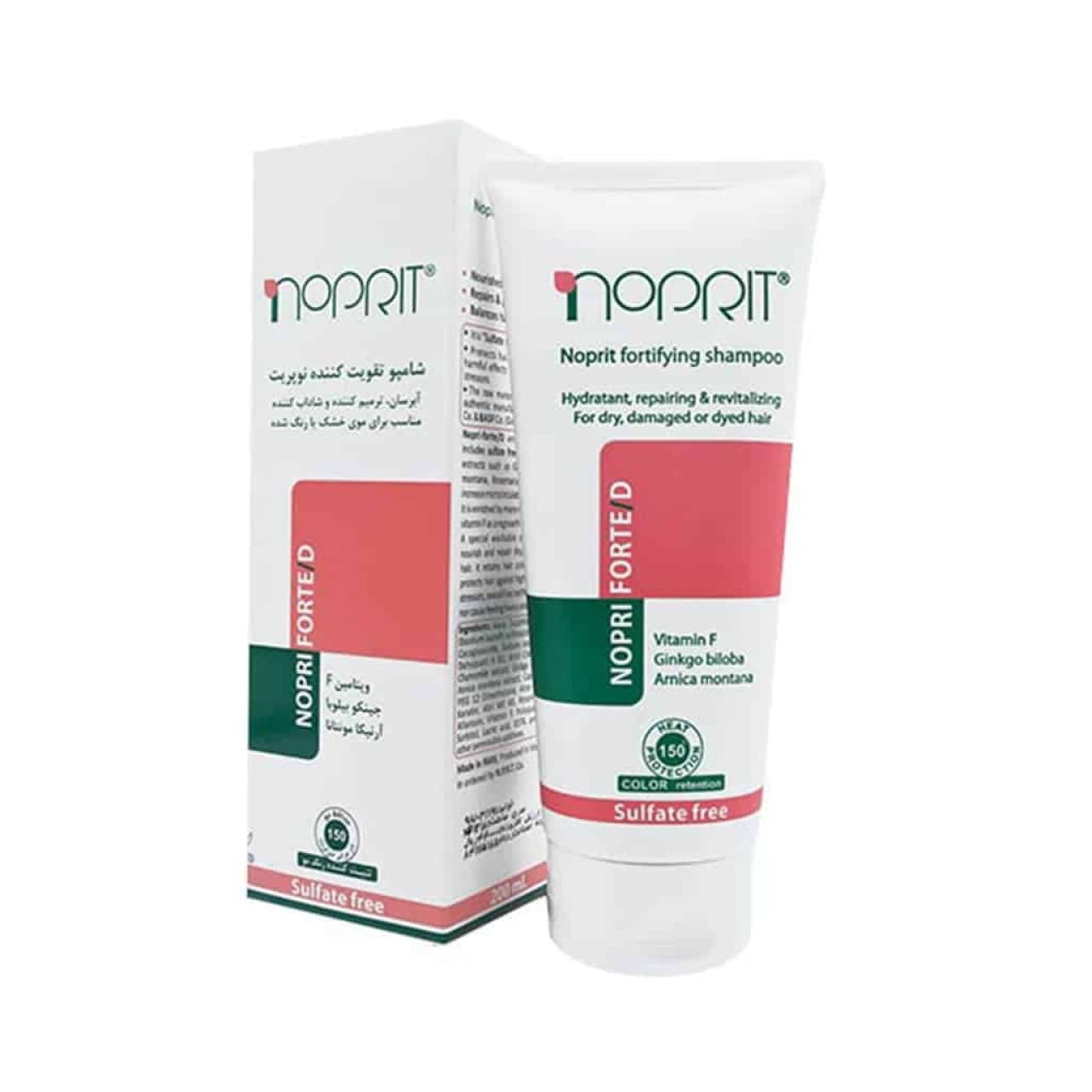 شامپو تقویت کننده نوپریت مدل فورت دی مناسب موهای خشک حجم 200 میل