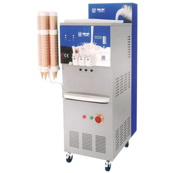 دستگاه بستنی ساز قیفی نیکنام سه فاز مدل TM1600 کمپرسور بیتزر