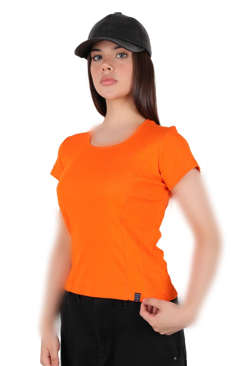 تیشرت آستین کوتاه زنانه مدل فیانگو