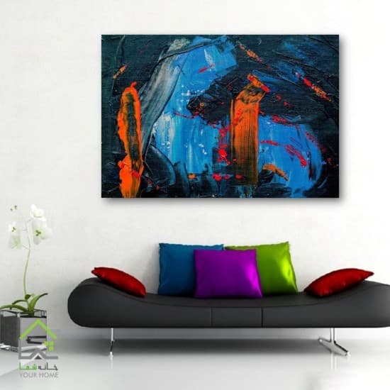 تابلو دیواری طرح استیو جانسون - آبی بی کران