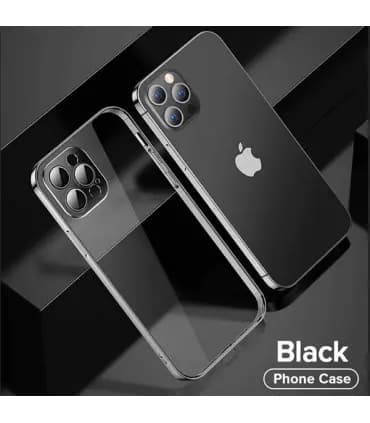 قاب مات محافظ لنز دار QY آیفون Apple iPhone 12 مدل Premium Case