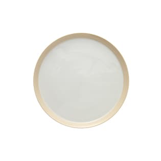 بشقاب تخت 21 سانتیمتری پاستل کرم