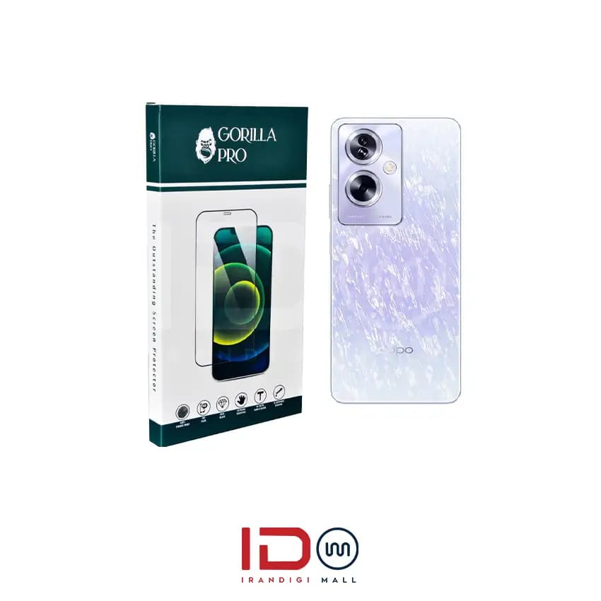 گلس و محافظ هیدروژلی (مات) بدنه گوشی اوپو مدل OPPO A79