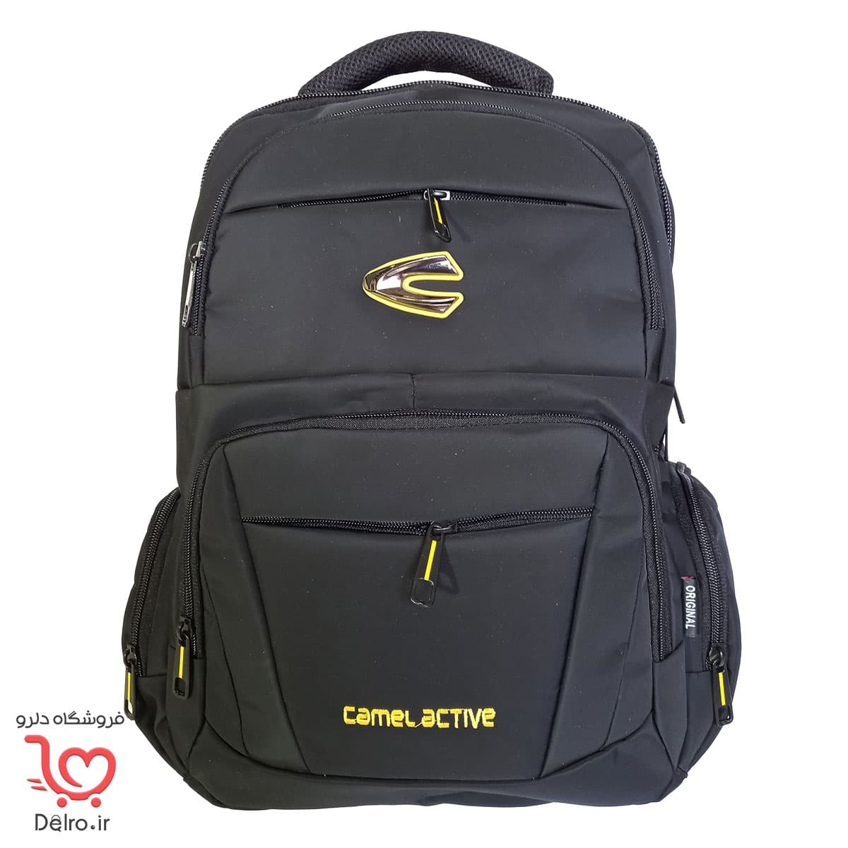 کوله پشتی CAMEL کدK1030 (کوله دانشجویی و مدرسه و لپ تاپ)