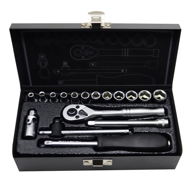 آچار بکس تاپکس مدل SMT-TOPEX-1/4INCH-17PCSمجموعه ۱۷ عددی