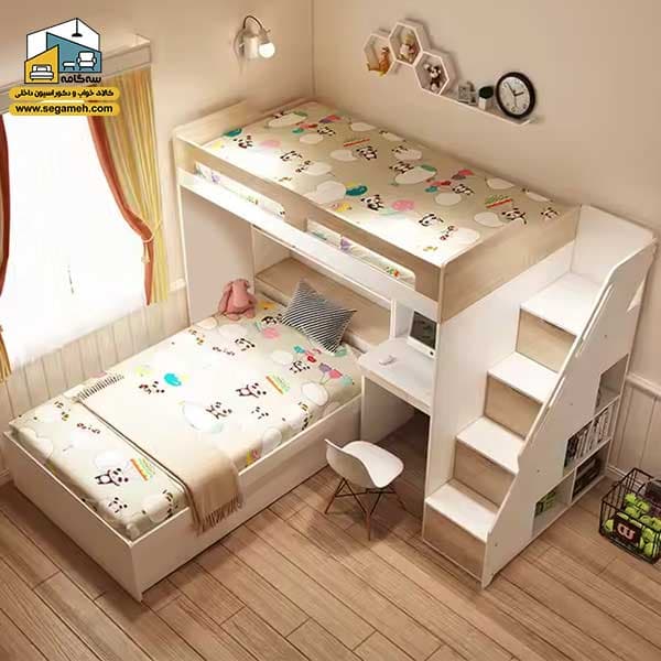 تخت خواب دو طبقه BTDP127