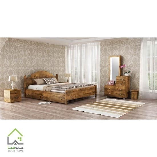 سرویس تختخواب دو نفره فلورا