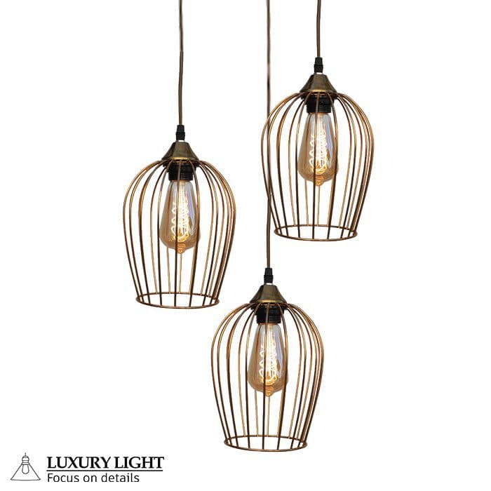 آویز سه شاخه قفسی اگلو