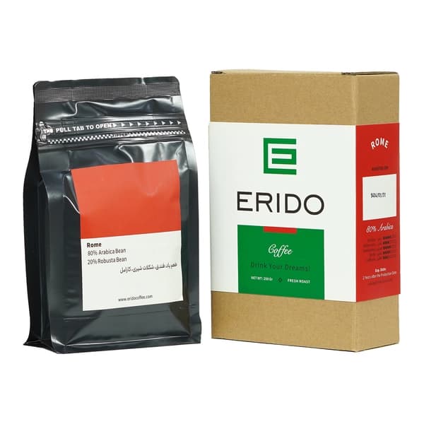 قهوه %80 عربیکا 250 گرمی (رم)
