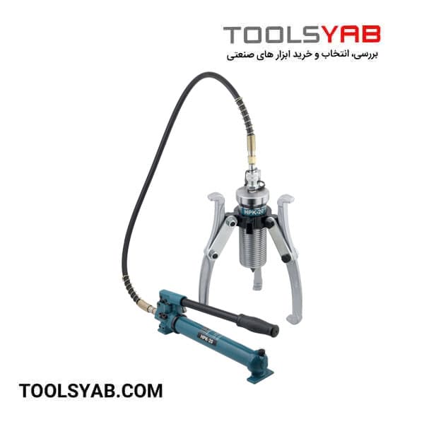 پولی کش هیدرولیک ۵ تن پمپ جدا سری HPK