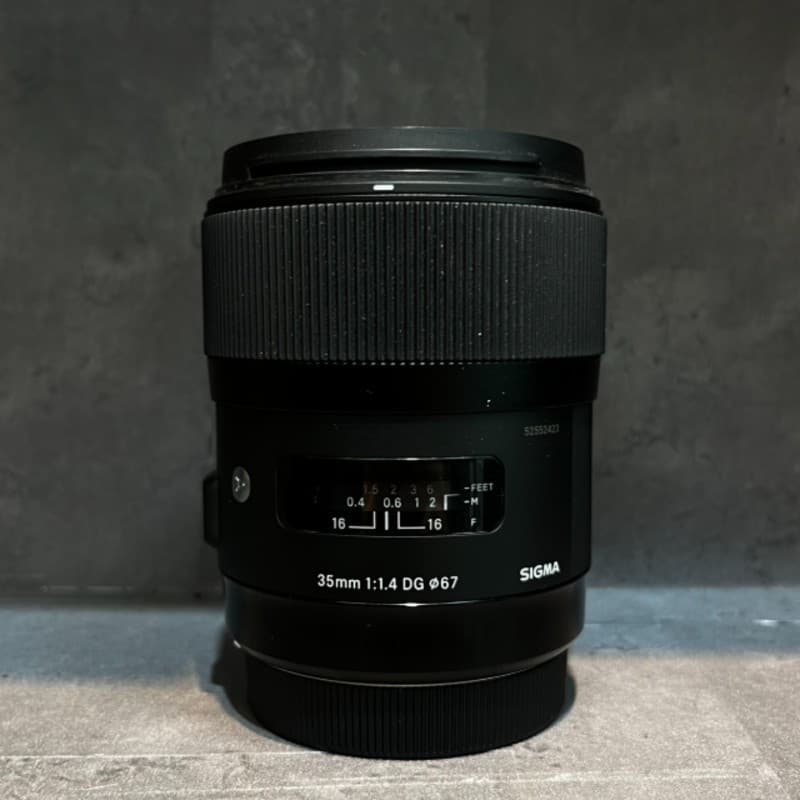 لنز سیگما دست دوم Sigma 35mm f/1.4 DG HSM Art for Canon