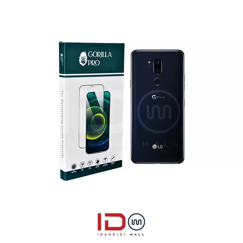 گلس و محافظ هیدروژلی (مات) بدنه گوشی ال جی مدل LG G7 PLUS ThinQ