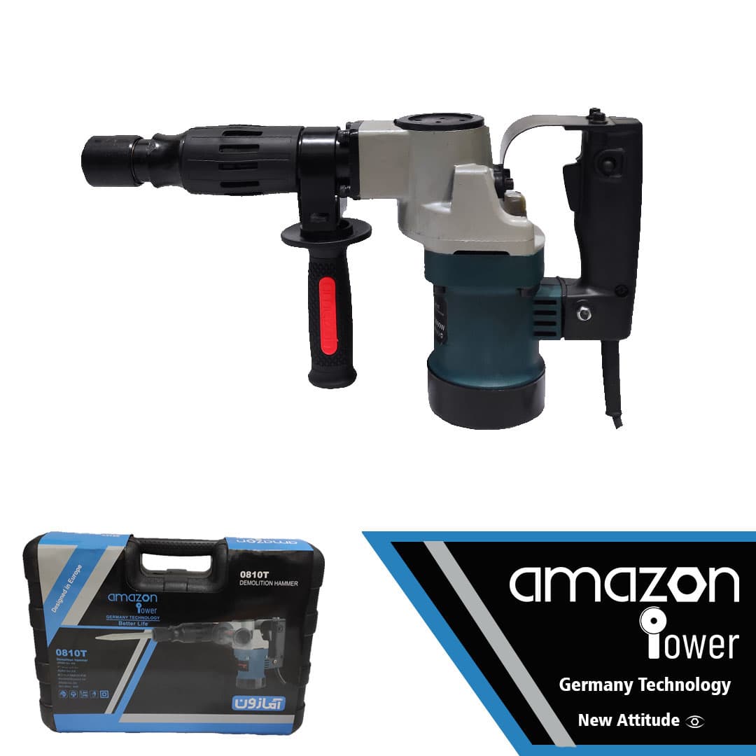 چکش تخریب 0810 چهار قلم 12 ماه گارانتی آمازون مدل 0810T