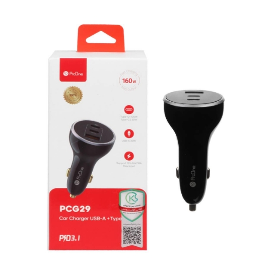 شارژر فندکی 160 وات پرووان مدل PCG29