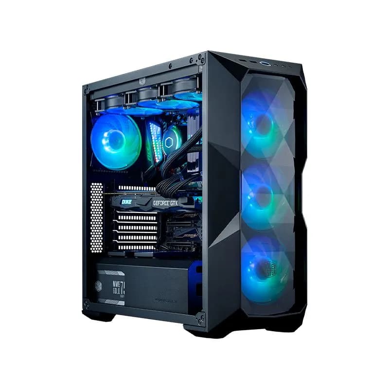 کیس کولرمستر مدل TD500 Crystal Black