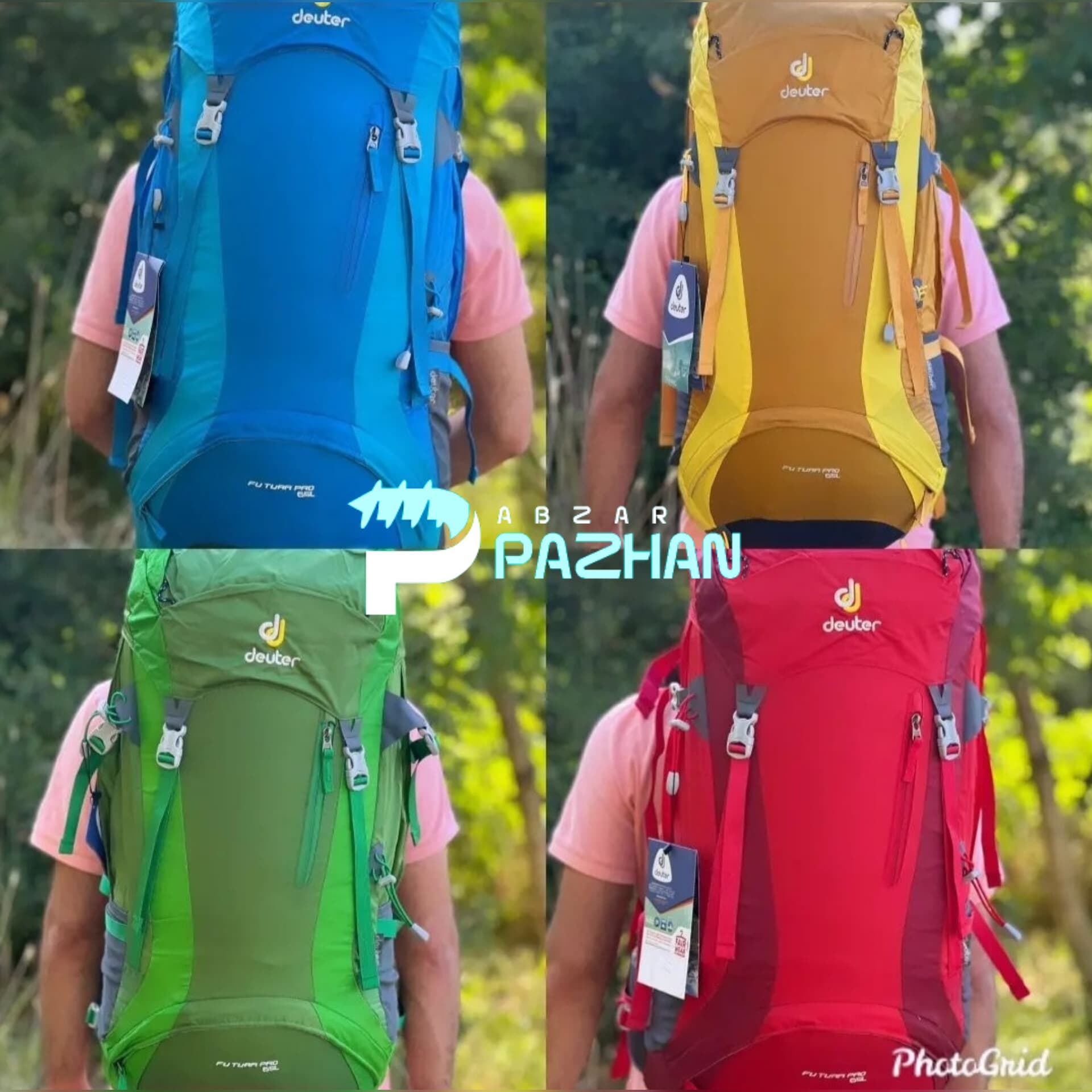 کوله پشتی کوهنوردی 65 لیتری دیوتر اصلی