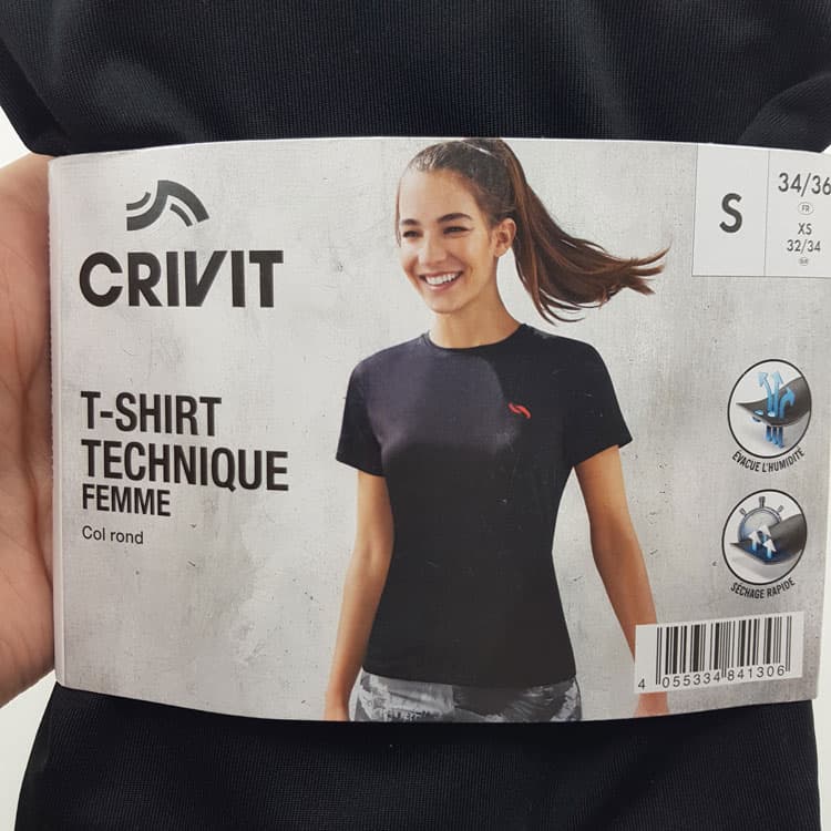 تیشرت ورزشی زنانه crivit کد va855