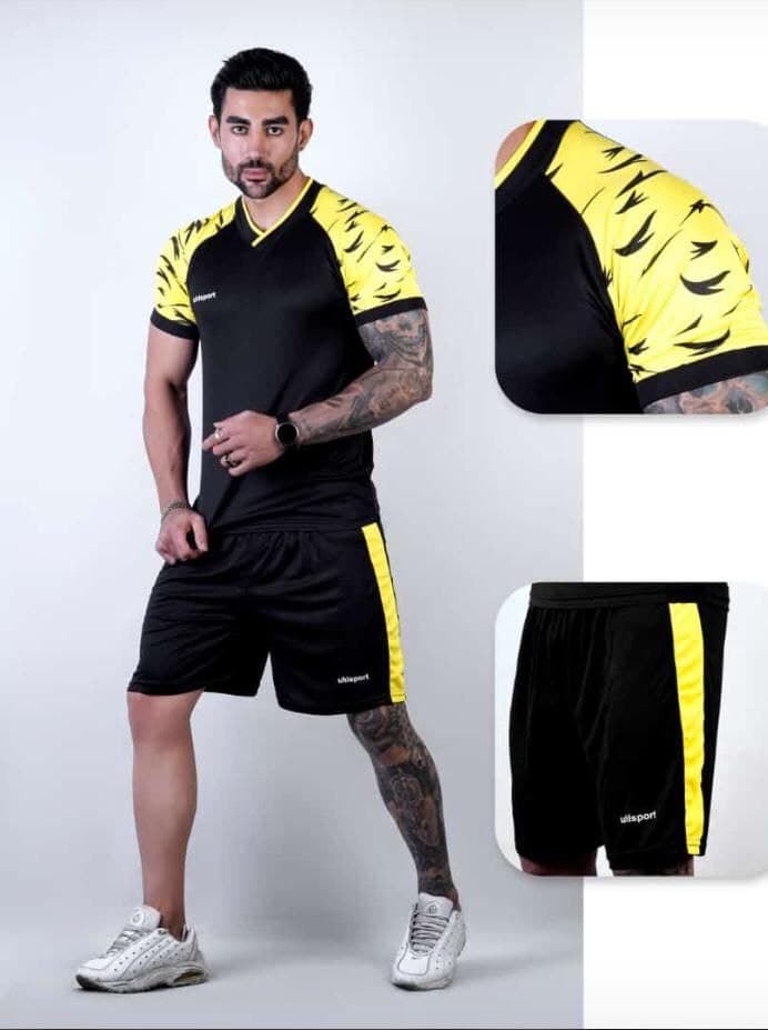 ست پیراهن شورت فوتبال Uhlsport کد 003