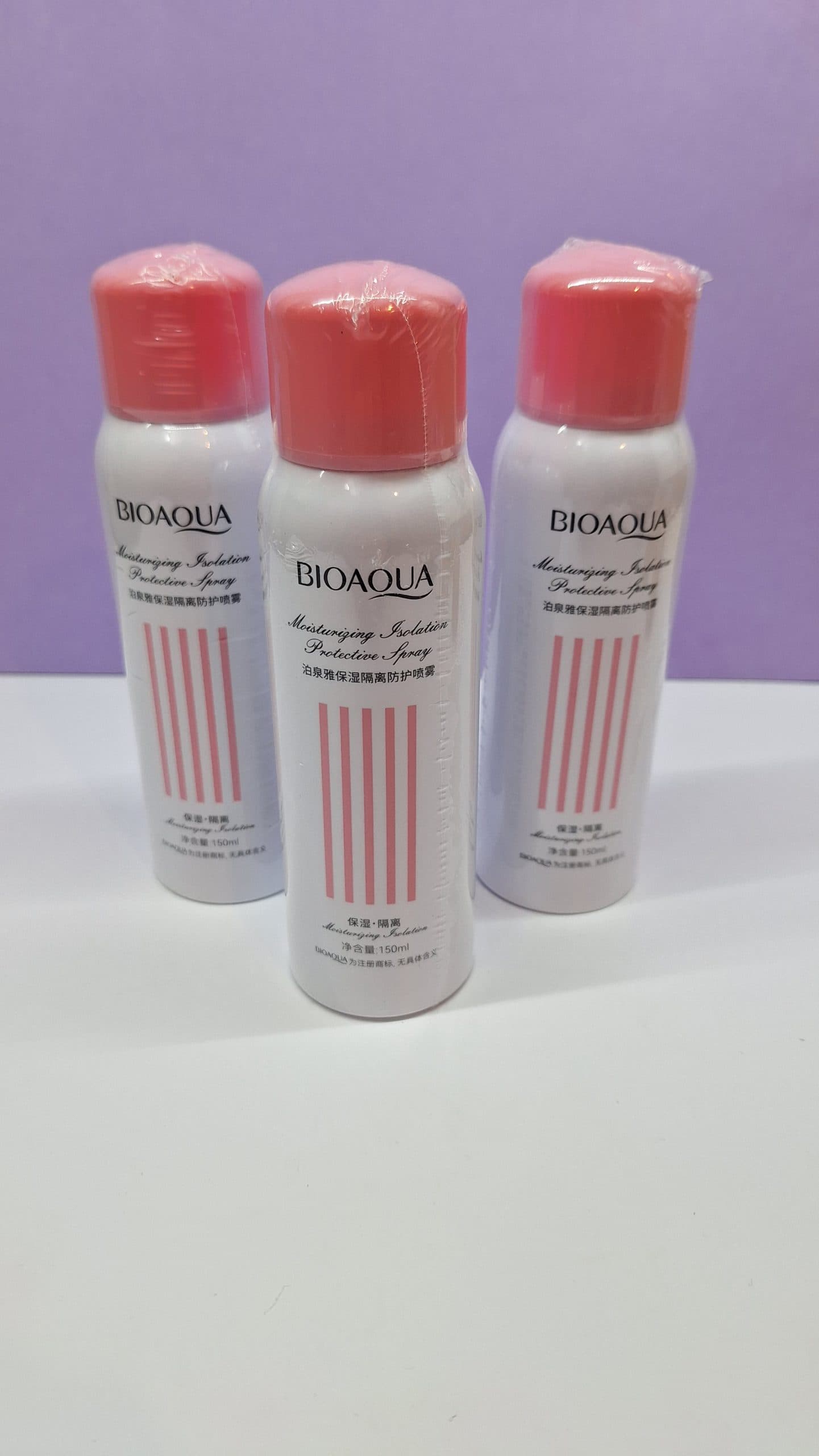 اسپری ضد آفتاب و مرطوب کننده بیوآکوا