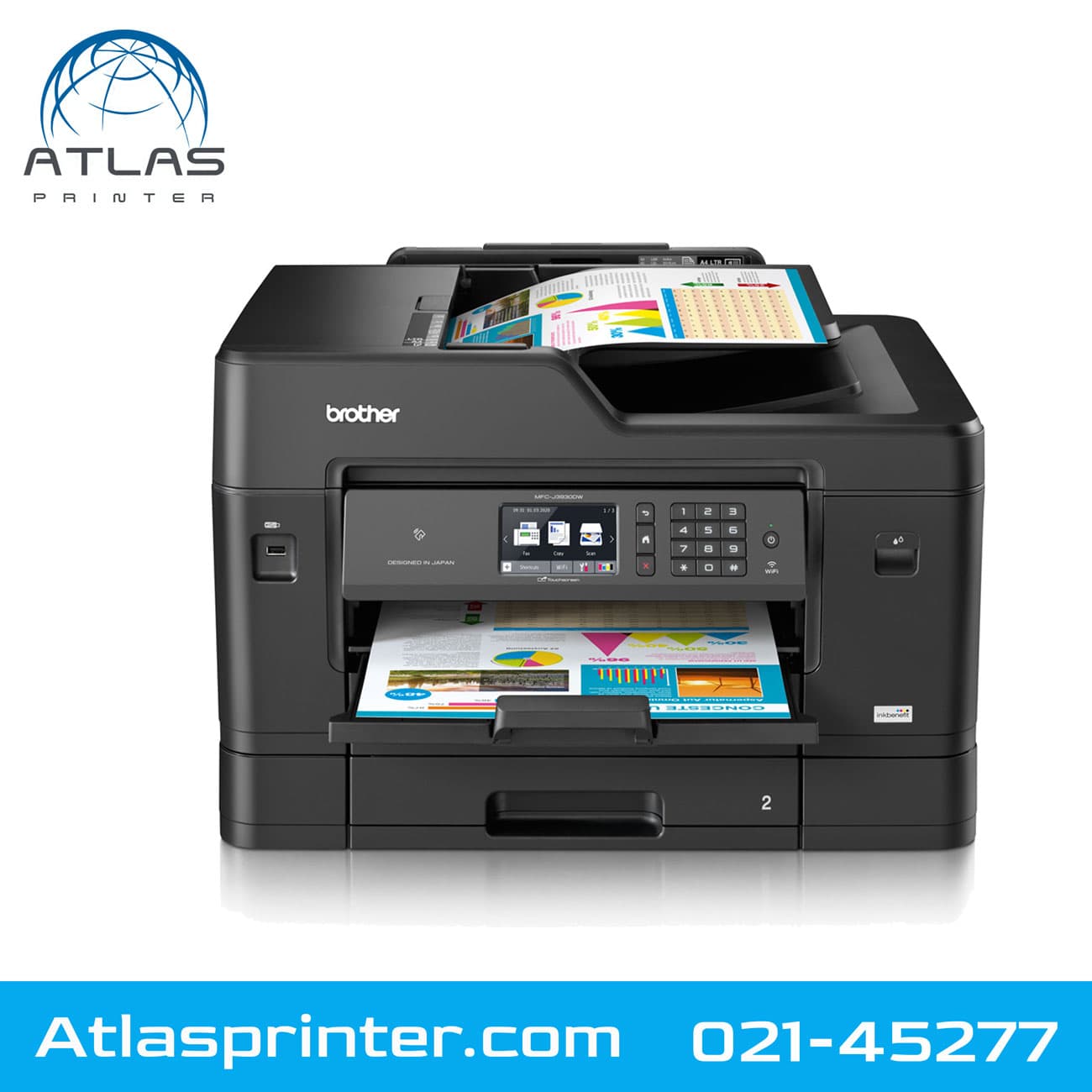 پرینتر جوهرافشان برادر مدل Brother MFC-J3930DW