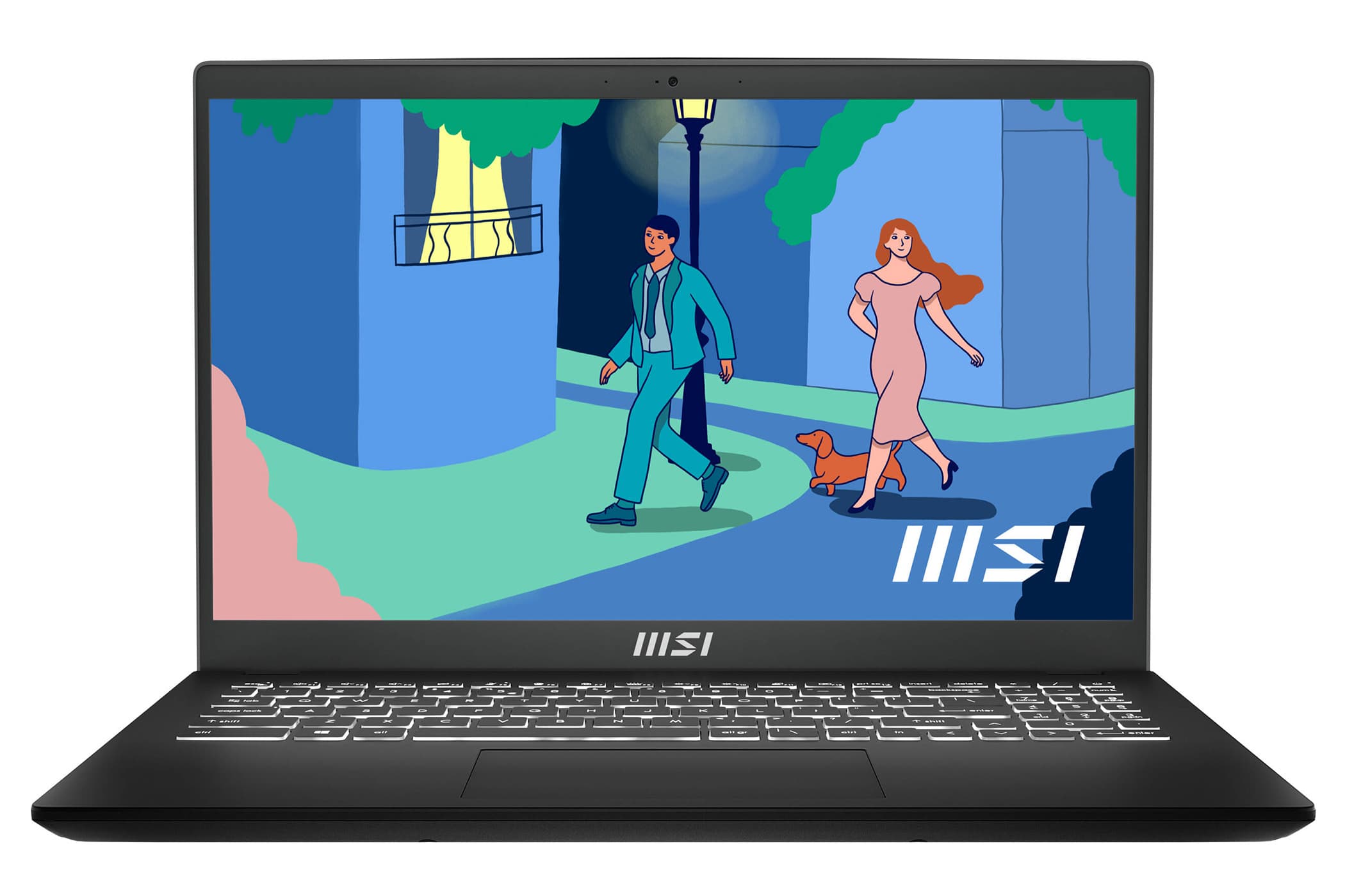 لپ تاپ ام اس ای 15.6 اینچی مدل Modern 15 H B13M i7 13700H 16GB 512GB Iris Xe