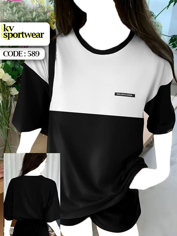 تیشرت تک اسپرت زنانه کد 001