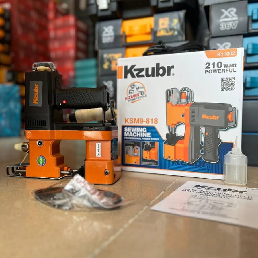 دستگاه دوخت گونی زوبر 210 وات kzubr KSM9-818 K11002