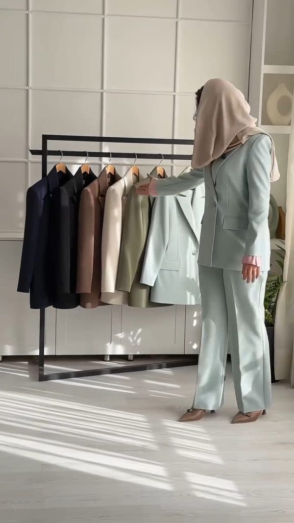 کت و شلوار زنانه مدل شیک