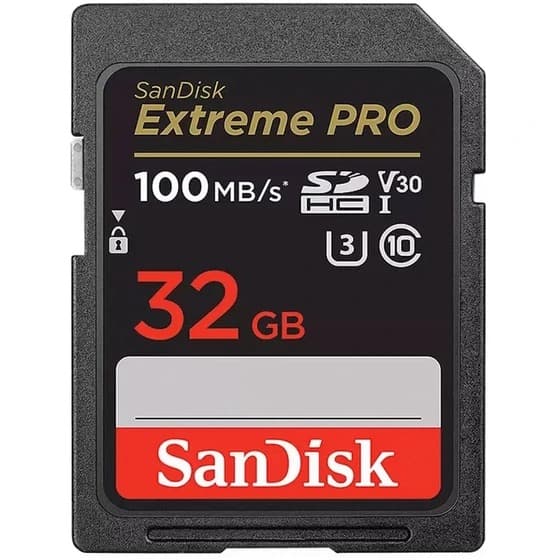 کارت حافظه SanDisk 32GB 100MB/s Extreme PRO