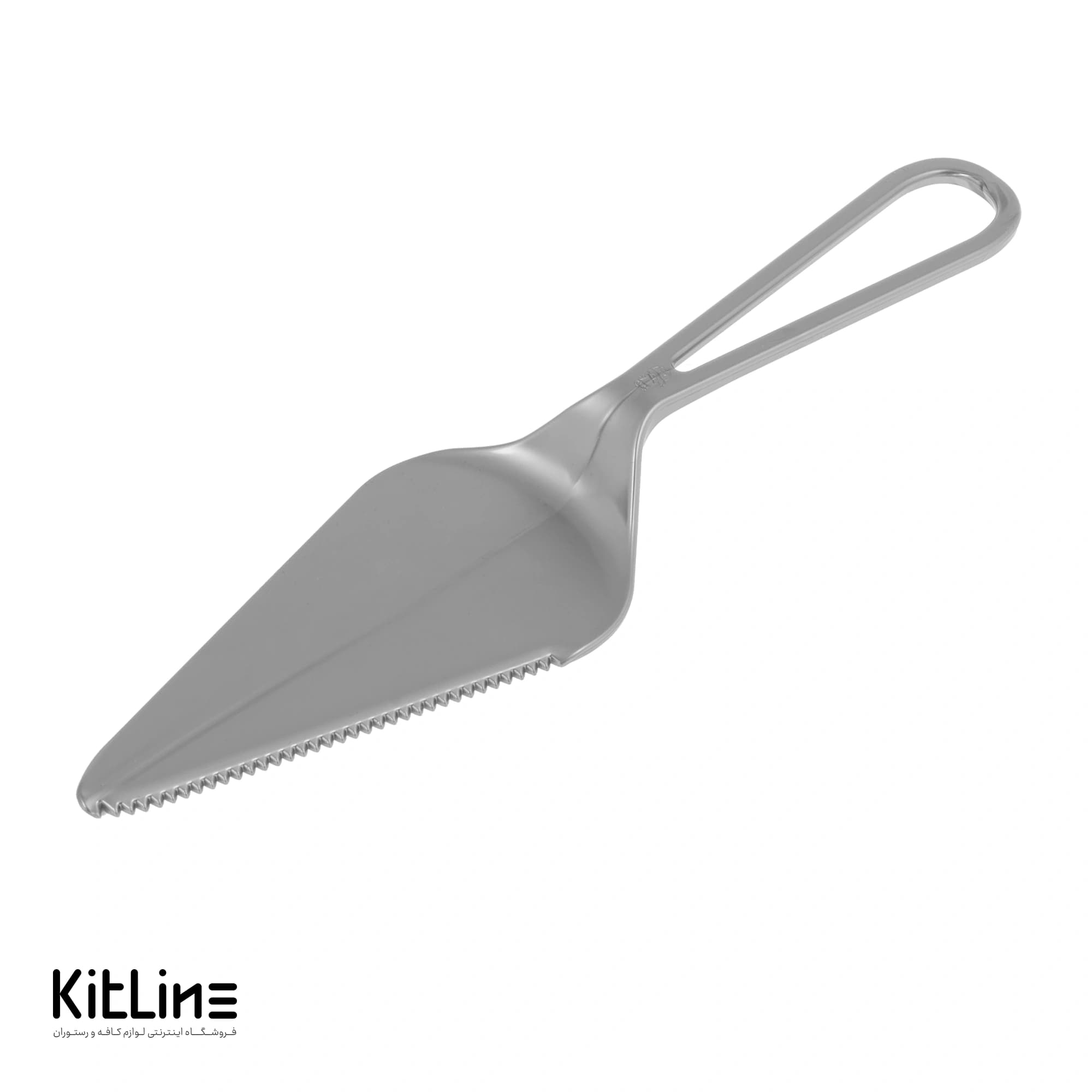 کارد و کفگیر کیک بر یکبار مصرف پلی استایرن ۲۸ سانتیمتری کوشا پلاست مدل نيلا