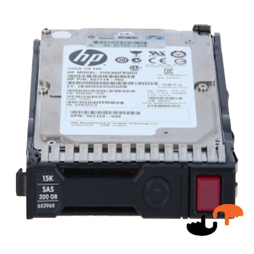 هارد سرور HP 300gb 6g 15k