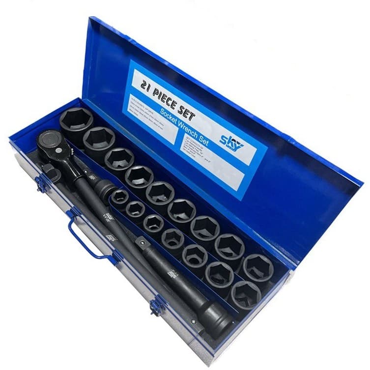 جعبه بکس 21 پارچه درایو 3/4 اسکای Sky مدل ST-SS21B