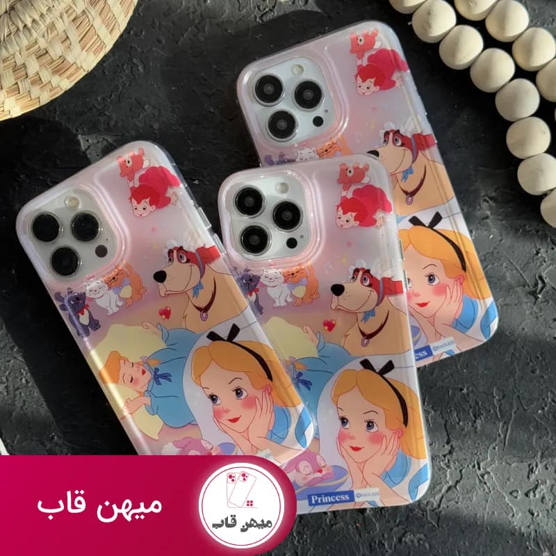 قاب موبایل آیفون پرنسس دیزنی
