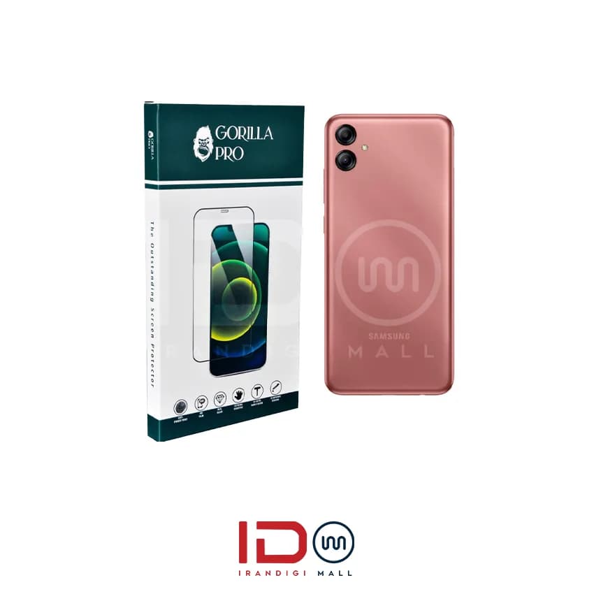 گلس و محافظ هیدروژلی (شفاف) بدنه گوشی سامسونگ مدل Galaxy A04e