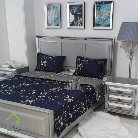 روتختی دو نفره طرح شکوفه ی بهاری