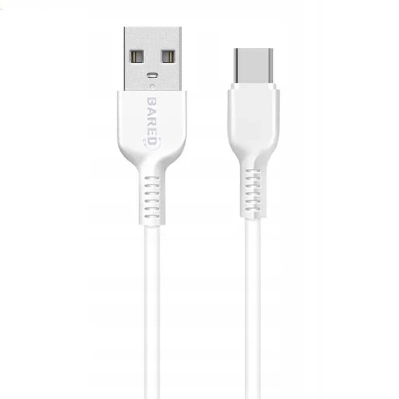 کابل شارژ USB به Type-C به طول 1 متر 3 آمپر از برند بارد مدل BARED C108 (100% اصلی)