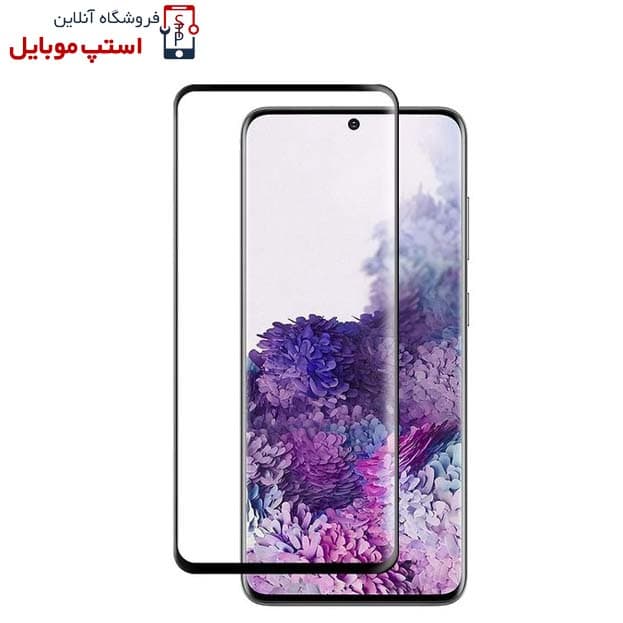گلس تمام چسب سامسونگ SAMSUNG GALAXY S20 PLUS از نوع شیشه ای برند میتوبل ARSON